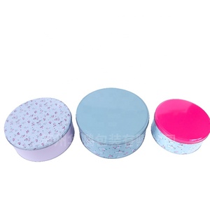 Food Grade Hot Selling Round Tinplate <strong>Christmas</strong> Cake <strong>Tin</strong> Box with Customized Color <strong>for</strong> Butter Cookies <strong>Biscuits</strong> - Product Image 4
