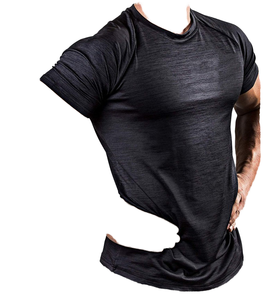 Gingtto Custom Shine Men's Solid Casual Jersey <b>100</b>% Cotton Breathable Eco-Friendly T-<b>shirts</b> - Product Image 2