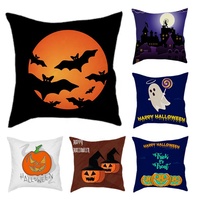 Quantité minimale de commande bas personnalisé professionnel 45*45cm coussin de canapé en lin impression numérique pour la maison hôtel Sublimation taie d'oreiller