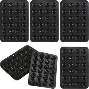 Support de téléphone en silicone avec ventouse, autocollant dorsal, support mural pour smartphone, fixation pour verre, carrelage céramique - Product Image 2
