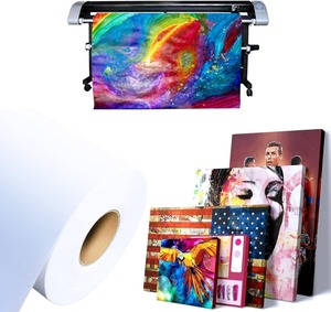 100% <span class=keywords><strong>Polyester</strong></span> vải Vải rộng định dạng mờ in kỹ thuật số nghệ sĩ <span class=keywords><strong>Polyester</strong></span> phun vải cuộn cho in phun - Product Image 1