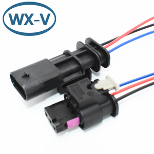 1-1718644-1 kawat Harness otomotif kawat Harness konektor dengan 2 3 4 5 6 lubang 1-1718644-1 Pria Wanita Docking Plug 2P Waterpro - Product Image 3