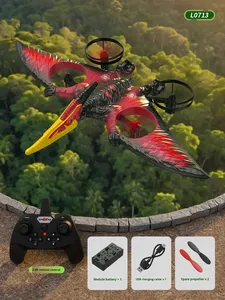 <span class=keywords><strong>Drone</strong></span> Pterosaur télécommandé, avion en mousse plastique résistant aux chocs, quadricoptère à 4 canaux avec évitement d'obstacles, prêt à voler - Product Image 6