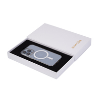 Individuelles Logo Magnetische Handyhülle Box Recycelbare Papier-Handyhülle Geschenkbox mit Schaumstoffeinlagen