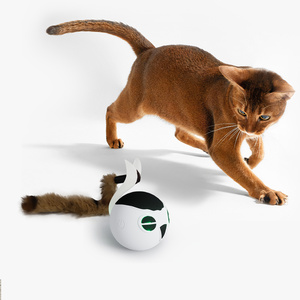 New Arrival Pet Đồ chơI mèo tương tác đồ chơi flash màu Đồ chơi LED thông minh Mèo lăn Bóng đồ chơi - Product Image 2