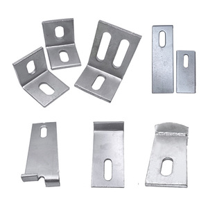 Renfort d'angle de type L galvanisé en tailles 30x30 <span class=keywords><strong>40x40</strong></span> 50x50 pour murs rideaux et meubles Pièces de machines à bois - Product Image 5