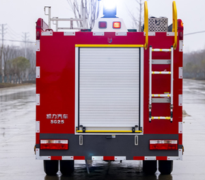 Camion de pompiers Dongfeng à double rangée de sièges, secours d'urgence, 4x2, réservoir d'eau, adapté à la lutte contre l'incendie dans les rues étroites - Product Image 6