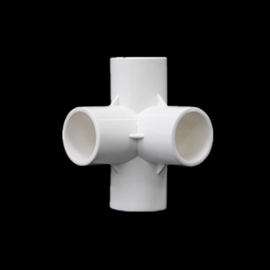 聚氯乙烯供水配件4路弯头连接器20 25 32 40 50毫米外径管道在中国工厂制造热卖 - Product Image 2