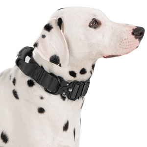 Kingtale Wholesale <strong>Tactical</strong> Training Nylon Control Handle and Quick-Release Metal Buckle <strong>Collar</strong> for <strong>Dog</strong> - Product Image 3