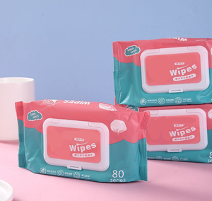 Vente en gros de lingettes humides biodégradables bio pour bébé en <span class=keywords><strong>papier</strong></span> épais pour nettoyer les <span class=keywords><strong>mains</strong></span> et le visage pour le jeune âge - Product Image 4