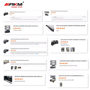 Marchepied électrique motorisé en aluminium de luxe, fixation par vis, ensemble complet, vente en gros OEM d'usine pour benz - Product Image 4