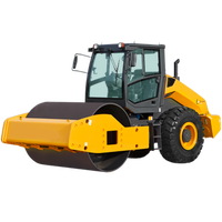 Compacteur de sol à tambour unique 6118E de 18 tonnes, robuste, avec moteur diesel, haute efficacité opérationnelle