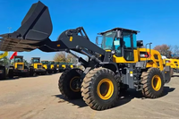 L55-B5 5.5T Wheel Front End Loader, Mesin Pemuat Konstruksi dengan Sertifikat CE untuk Proyek Kota.