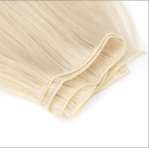ผมต่อ Genius Weft แท้ 100% เรมี่เวอร์จิ้น  นุ่ม เบา  บาง  หลายสี  ขนาดสั่งทำได้ - Product Image 6