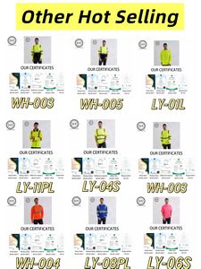 Khả năng <span class=keywords><strong>hi</strong></span>ển thị cao huỳnh quang phản quang an toàn Áo sơ mi nhanh khô dài tay áo Polyester xây dựng bảo hộ lao động <span class=keywords><strong>HI</strong></span> <span class=keywords><strong>VIS</strong></span> bảo hộ lao động - Product Image 6