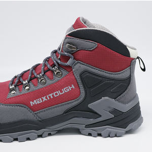 Botas <span class=keywords><strong>de</strong></span> <span class=keywords><strong>Trabajo</strong></span> MaxiTough <span class=keywords><strong>de</strong></span> Corte Medio, Color Personalizado, <span class=keywords><strong>de</strong></span> Cuero <span class=keywords><strong>de</strong></span> Ante, Resistentes al Aceite, Ligeras, con Cordones <span class=keywords><strong>de</strong></span> Goma EVA para Hombre - Product Image 2