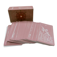 Jeu de cartes de jeu personnalisées Oracle rigide Tarot Deck écologique Design classique Guide espagnol Jeu de tarot écologique Carte de jeu personnalisée