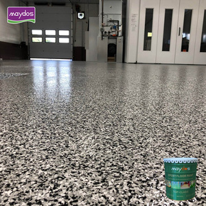 Wholesale Epoxy Flake Floor <b>Coating</b> Metallic Epoxy Floor <b>Paint</b> Epoxy Resin Peinture - Product Image 1