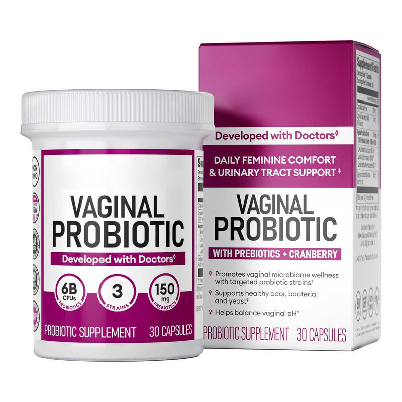 PUH Womens Probiotic Capsules Dietary Supplement