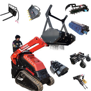 Minicargadora Tovisen V1000, Motor de 25 Caballos de Fuerza, Minicargadora Diesel con Orugas, Cargadora - Product Image 1