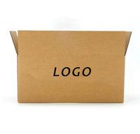 Carton d'expédition ondulé imprimé personnalisé Carton d'emballage en carton recyclable avec logo pour déménagement et commerce électronique