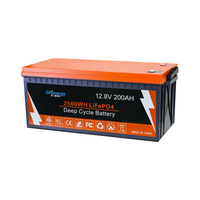 Baterai Lithium Ion LiFePO4 12V200Ah Tenaga Surya Bersertifikasi UL1973 ETL