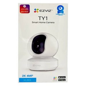 Cámara de Vigilancia Interior Ezviz Ty1 Pan Tilt 2K 1440p QHD WiFi con Visión Nocturna, Audio, Sensor CMOS y Almacenamiento en la Nube - Product Image 2