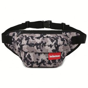 Riñonera Deportiva Unisex Impermeable de Tela Oxford con Logotipo Personalizado OEM ODM, Correa Ajustable, Múltiples Bolsillos, para Correr al Aire Libre - Product Image 4