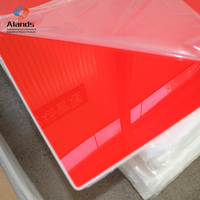 Alands Rouge 135 Rouge 136 Rose Rouge 100 Transparent Rouge 102 Feuilles Acryliques 4x8ft Cast Acrylic Sheet White Pmma Sheet