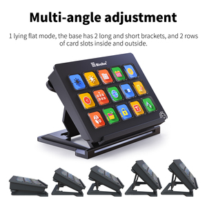 Ai Keyboard Factory-direct Custom Keyboard Stream Dock With 15 <strong>Lcd</strong> Keys Programmable Shortcut Key Live Controller For Os - Product Image 6