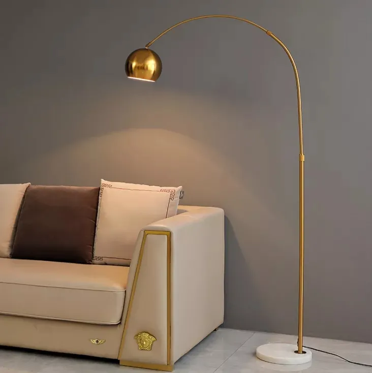 Nordic Luxury Modern Minimalist Wohnzimmer Sofa Studie Kreative Persönlichkeit Couch tisch Vertikale Stehlampe Tisch lampe
