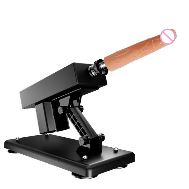 Good Price Multi-speed Thrusting Sex Machine Female Masturbation Pump Gun Automatic Dildo Sex Toys for Woman Penis Sex Products%