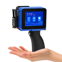 Imprimante jet d'encre portable intelligente pour date de production, codes-barres et QR codes sur emballages, sacs, petites boîtes en carton, multilingue