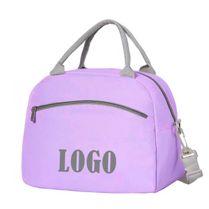 Plegable mantener alimentos frescos aislamiento térmico almuerzo enfriador mensajero bolsa de mano para Camping playa viaje Picnic bolsos portátiles - Product Image 3