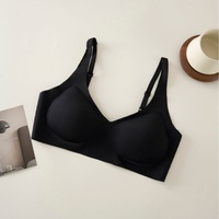 Soutien-gorge léger sans fil pour femme, maintien doux, bonnet complet, respirant, rembourrage fin, confort quotidien, du S au XL, vente en gros