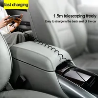 Câble USB Type C à ressort rétractable à chargement rapide 66W 5A Câble USB Type C à chargement rapide à ressort rétractable 66W 5A pour imprimante