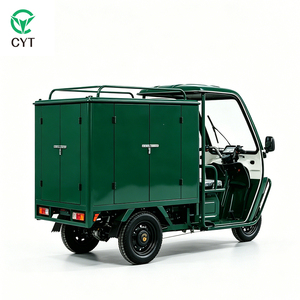 3-Rad-Elektromotorrad, Lastendreirad Rikscha Pedicab mit Stauraum - Product Image 1