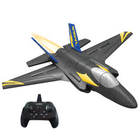 F35 EPP Rc avion 2.4GHz 4 canaux double moteurs mousse Stunt Rolling Flying Fighter Glider modèle jouets