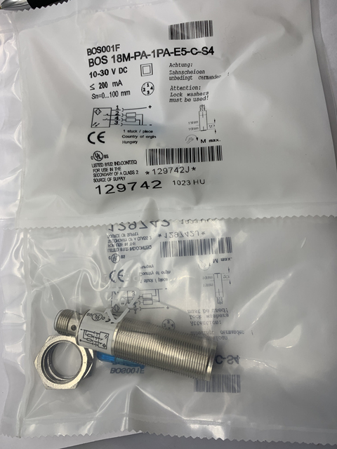 In Stock New Photoelectric Switch Sensor BOS 18M-PA-1PA-E5-C-S4 BOS 18M-MA-1PF-E5-C-C4 Gold Supplier
