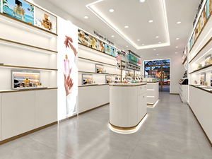 Gabinete y Estantes de Exhibición para Perfumes de Alta Calidad, Mobiliario de Vitrina Personalizado para Boutiques y Tiendas Minoristas, Diseño de Interiores para Tiendas - Product Image 4