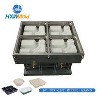 Conteneur de préparation de repas en aluminium pour la musculation avec processus CNC et couvercle gradué avec marquages de portions (Service OEM)