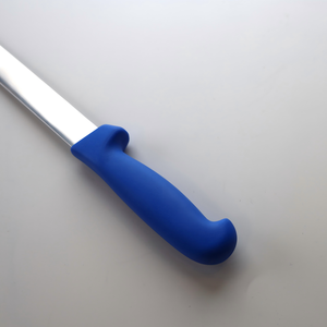 <span class=keywords><strong>Cuchillo</strong></span> cortador de pan <span class=keywords><strong>profesional</strong></span> afilado de acero inoxidable de 12 pulgadas, rebanador de Salmona estrecho y rebanador de jamón para panaderos y Chefs - Product Image 3