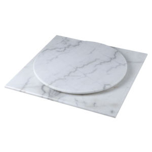 Lifepursue <span class=keywords><strong>Fonte</strong></span> en <span class=keywords><strong>marbre</strong></span> blanc naturel blanc-noir RD60CM Ensemble de <span class=keywords><strong>table</strong></span> ronde - Product Image 4