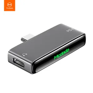 3 In 1 60W 충전 음악 Usb C 유형 오디오 케이블 어댑터 유형 C-듀얼 타입 C 헤드폰 오디오 어댑터