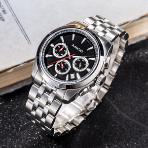 Reloj de Hombre Personalizado de Lujo, de Acero Inoxidable, con Movimiento Mecánico Automático Miyota, Resistente al Agua, Cronógrafo, Esfera con Agujas, Correa de 20 mm - Product Image 5