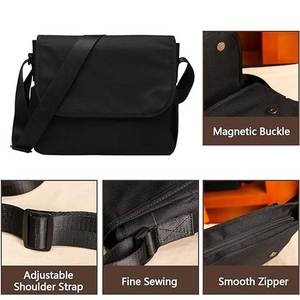Tùy Chỉnh Thiết Kế Chất Lượng Cao Cao Cấp Bền Không Thấm Nước Oxford Người Đàn Ông Của Sling Vai Crossbody Kinh Doanh Nhỏ Túi Messenger - Product Image 4