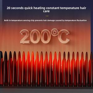 Hot Comb <strong>Hair</strong> <strong>Straightener</strong> with LED Display USB Power Source Negative Ion for Outdoor Use Household <strong>Ceramic</strong> Featuring Electric - Product Image 4