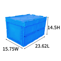 Caisse de roulement en plastique de style solide personnalisée empilable et emboîtable de haute qualité et au meilleur prix