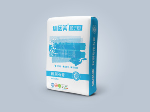 ยิปซั่มฉาบผนัง QYM Yijia 20 กก. ชั้นเคลือบหนา ฉาบเรียบง่าย ป้องกันการแตกร้าว ยิปซั่มสำหรับผนังภายใน ฐานผนังยิปซั่ม สำหรับงานก่อสร้างผนัง - Product Image 1
