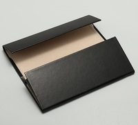 Étui à lunettes pliable triangulaire Huicheng, nouvelle mode, fermeture magnétique portable, en cuir PU, coque semi-rigide haut de gamme